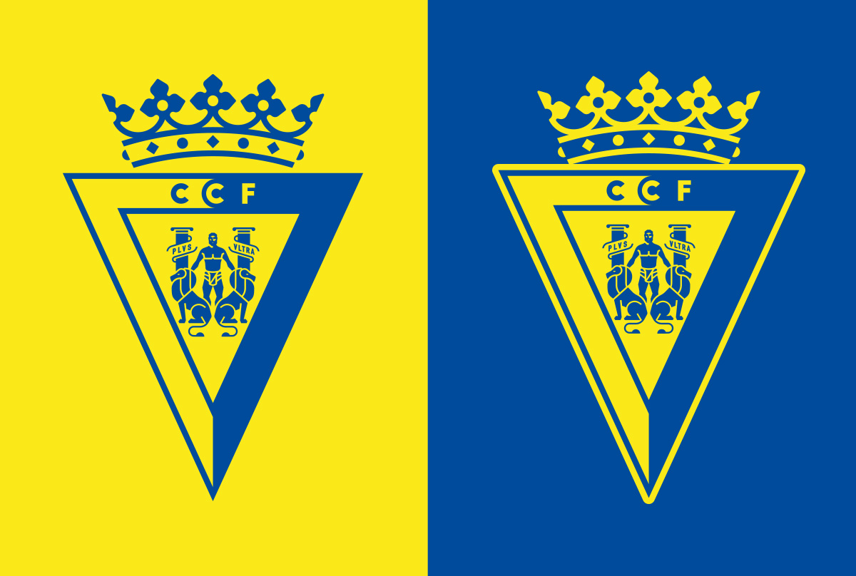 Rediseño nuevo escudo Cádiz CF